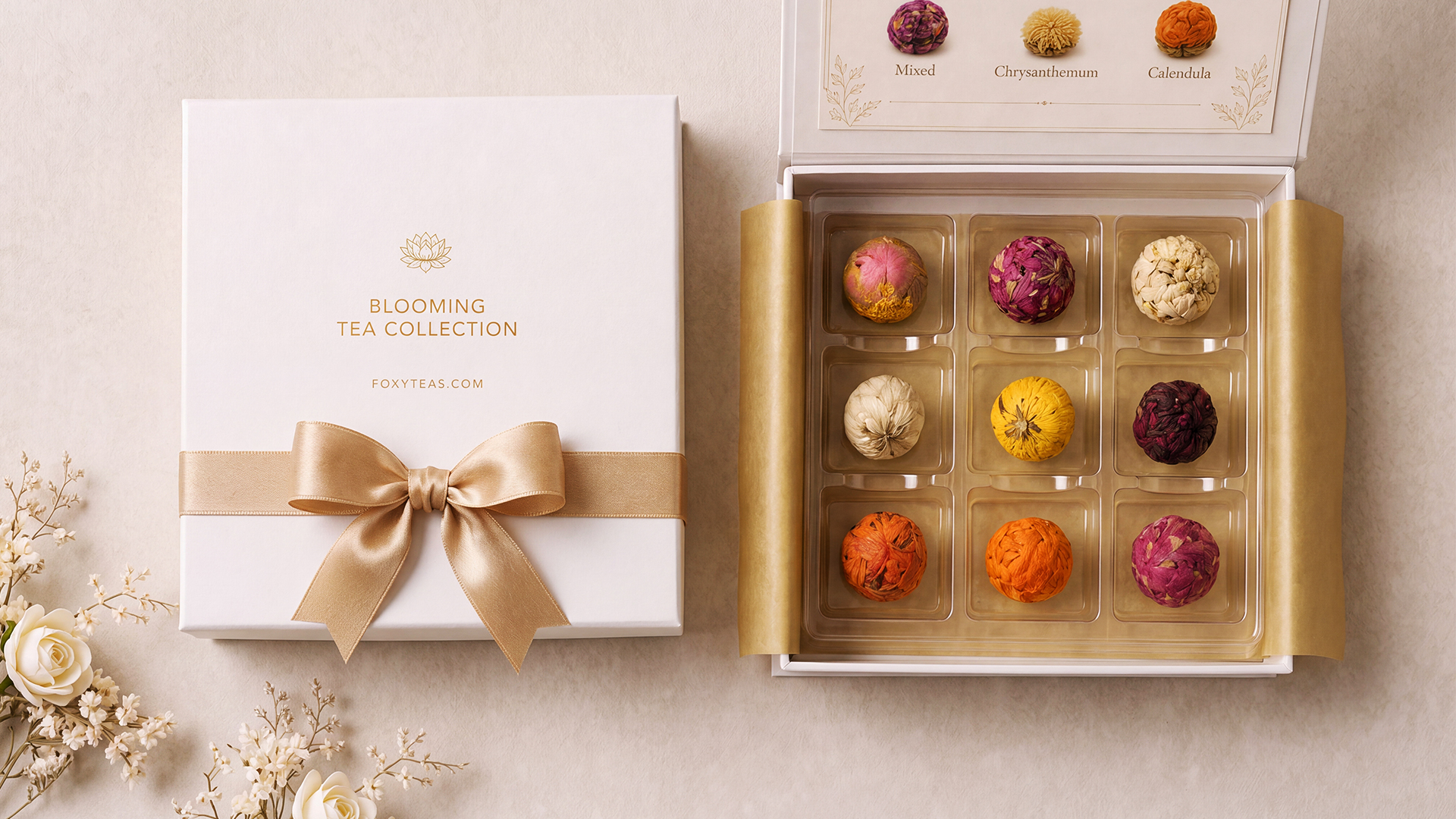 Foxy Teas ecommerce website and brand experience by LUCKI MEDIA